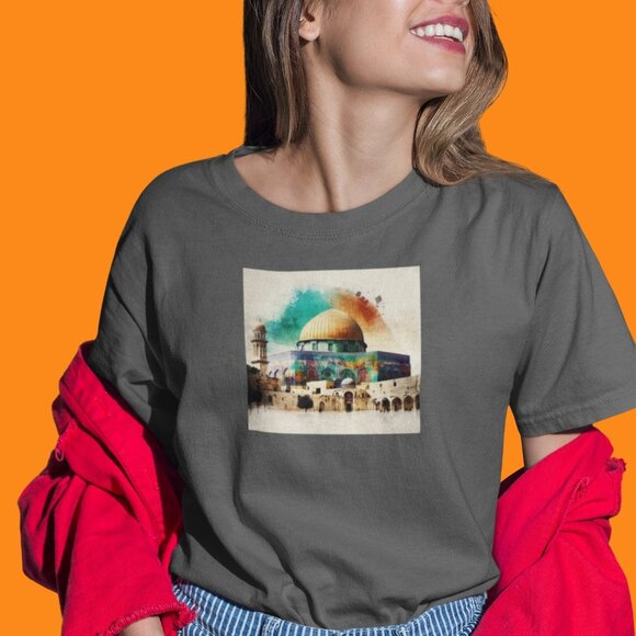 Multi color Ramadan Kareem Mosque Islamic Shirt | Ramadan Kareem T-shirt - Picture 10 of 10